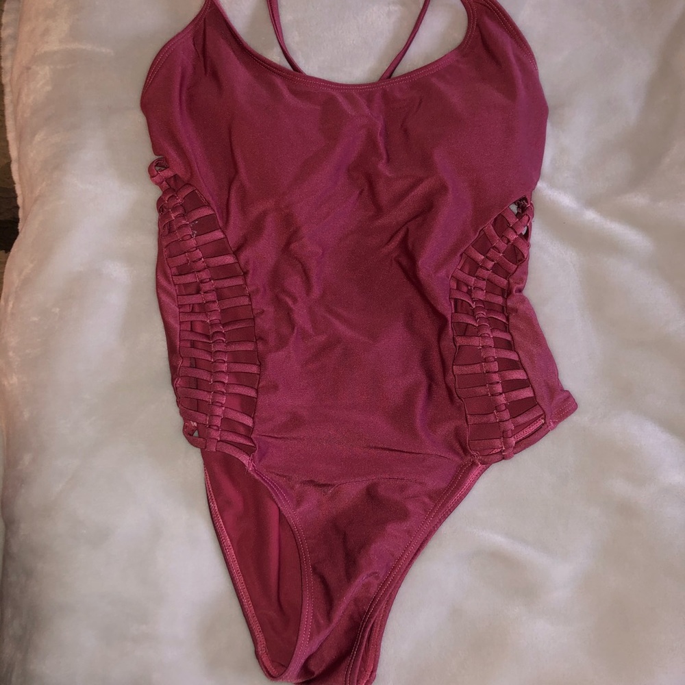 One piece bathing suit